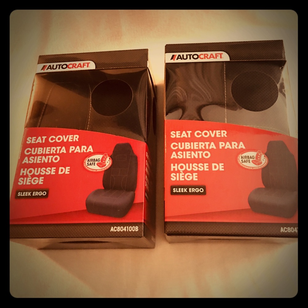SOLD. AUTOCRAFT SEAT COVERS NEW IN BOX